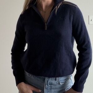 Polo Ralph Lauren‎ Merino Wool Quarter Zip Size Medium